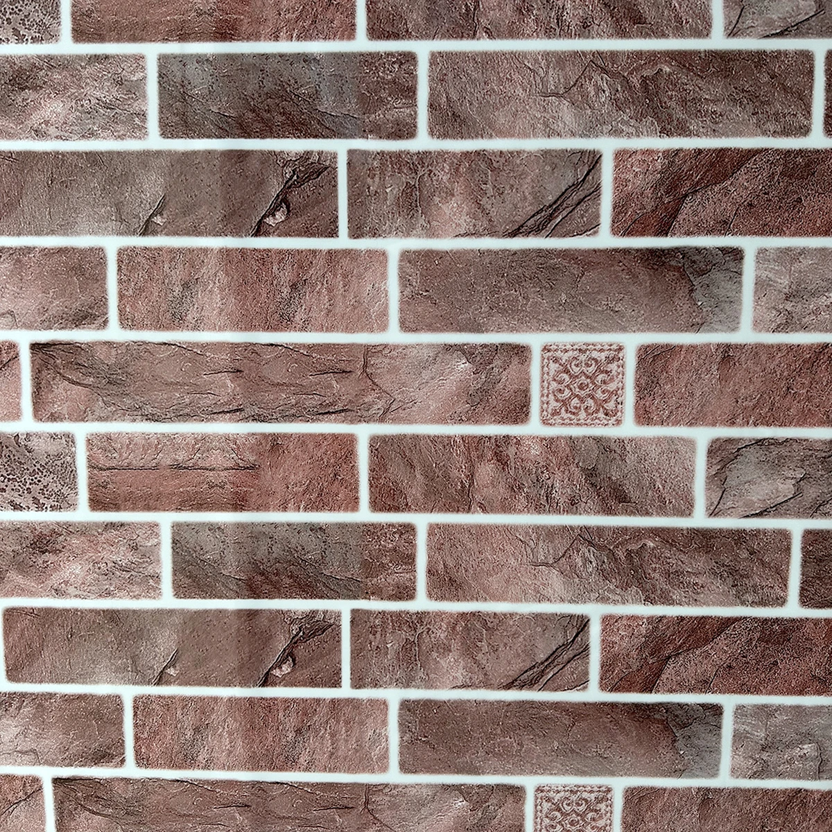 Set of 4 wall stickers Brick 60cm x 30cm Art. PBM-32