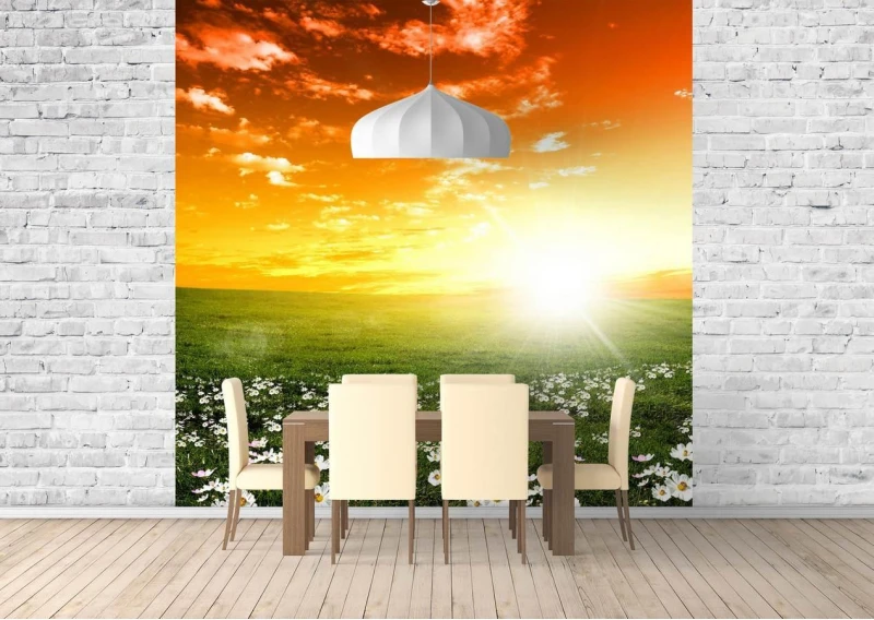 Fototapete, Un camp cu flori Art.01116